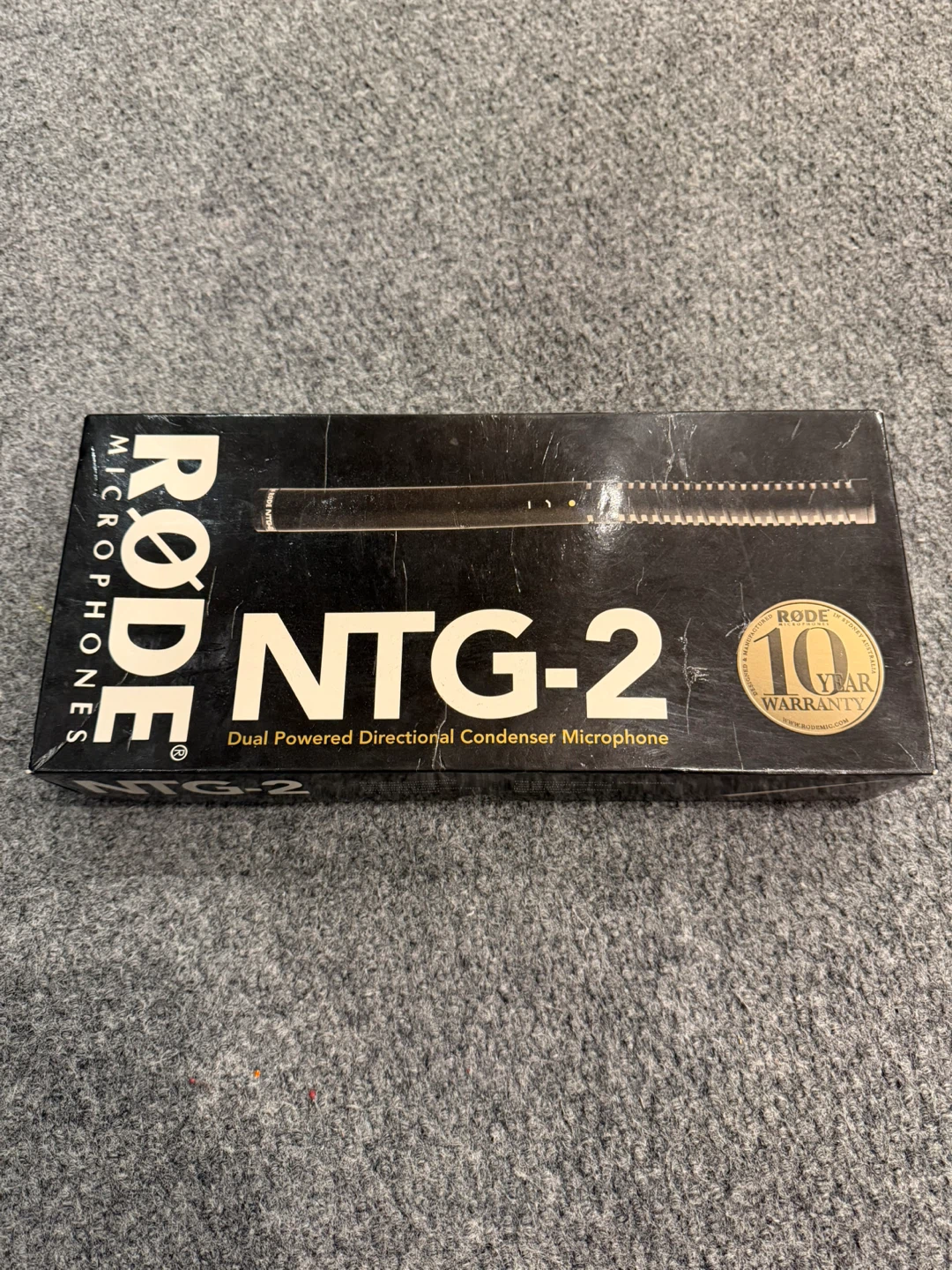Rode NTG-2 Dual Powered Directional Condenser Microphone