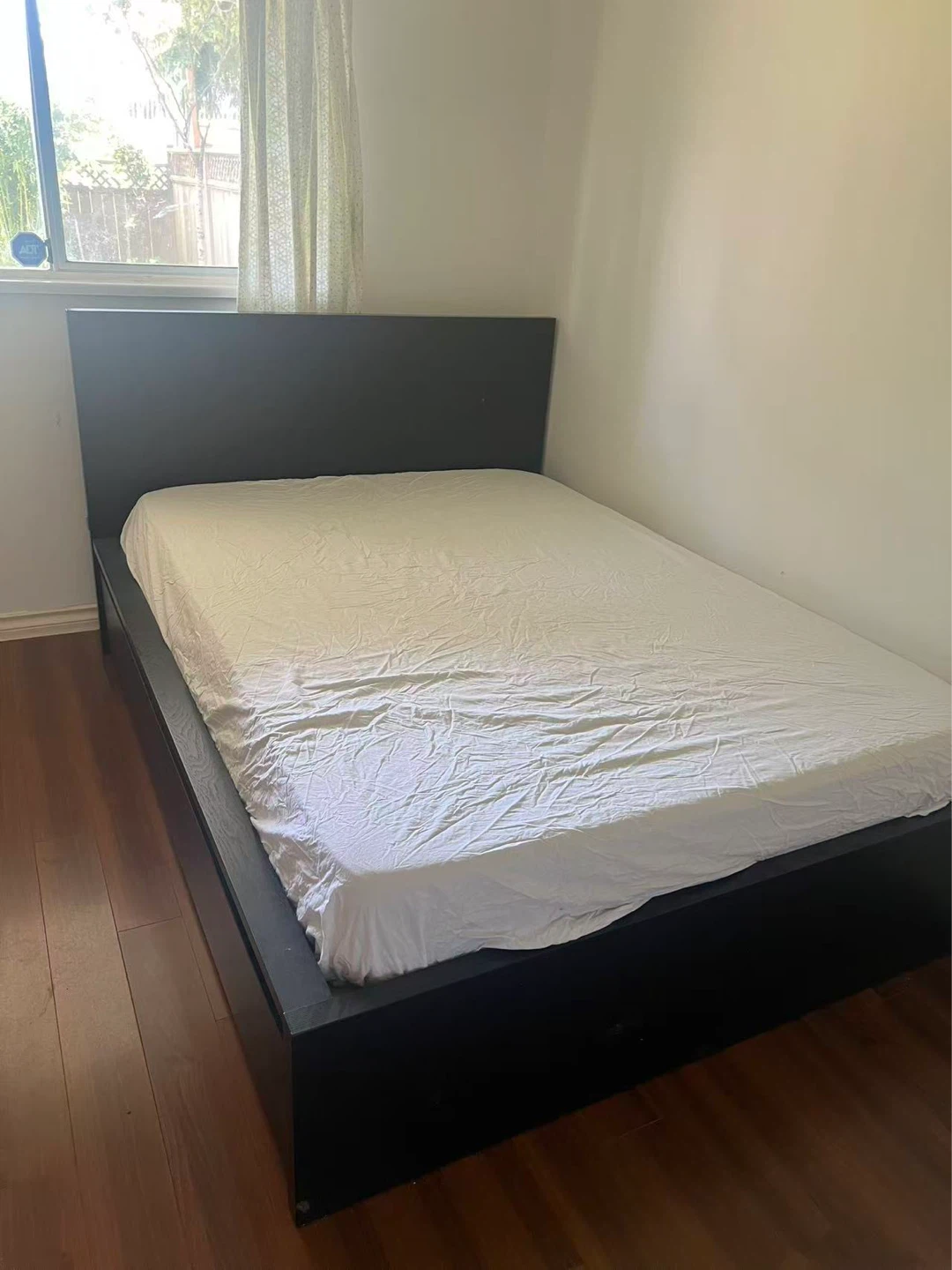 IKEA MALM High bed frame with 2 storage and Mattress