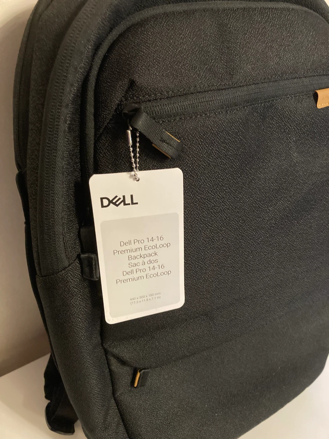 Dell Pro 14-16 Premium EcoLoop Black Laptop Backpack - photo 3