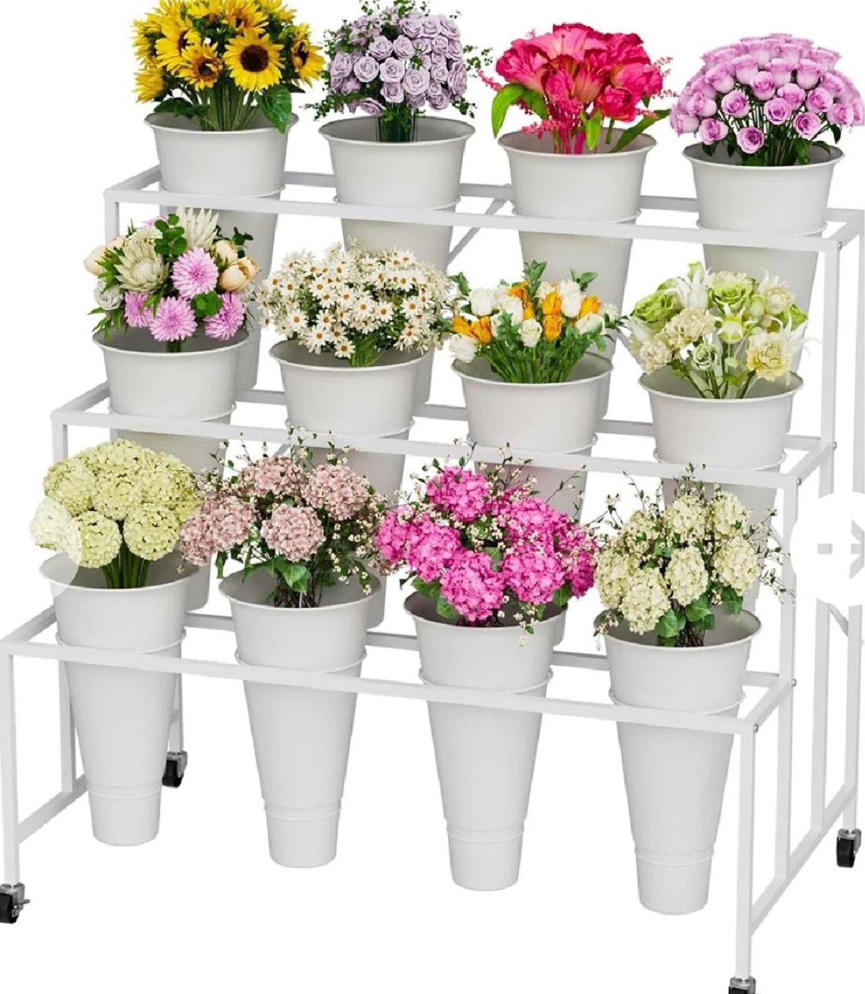 BRAND NEW IN BOX3-Tier Flower Display Stand / Flower Cart