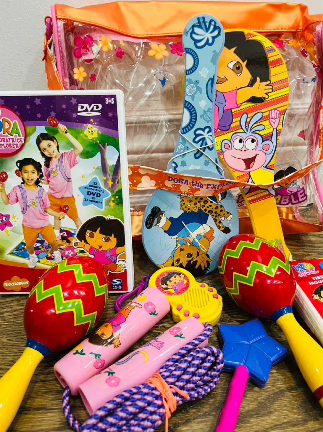 Dora the Explorer Toy Bundle with DVD and Bag