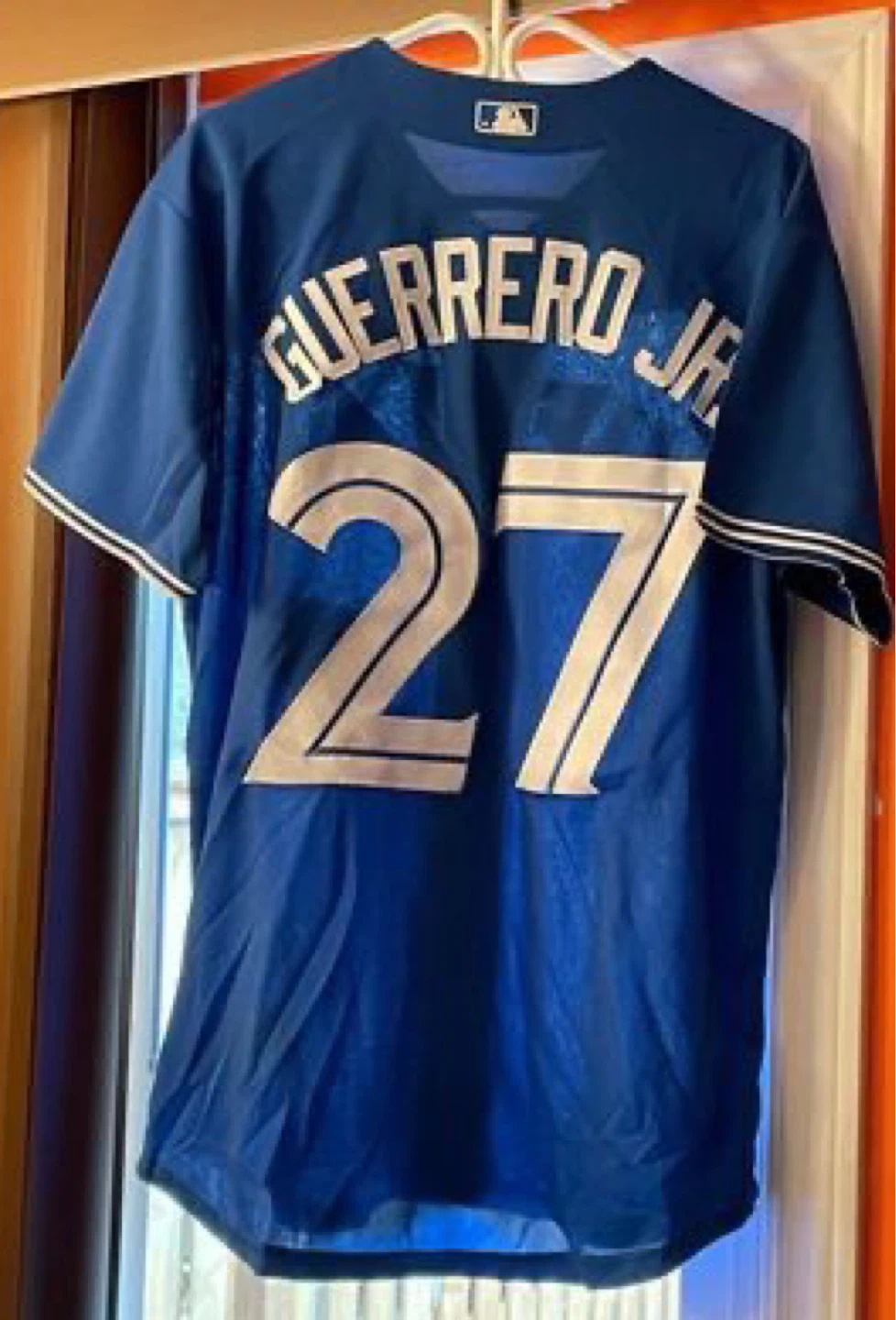 New Mens TORONTO BLUE JAYS Jersey GUERRERO #27 LARGE