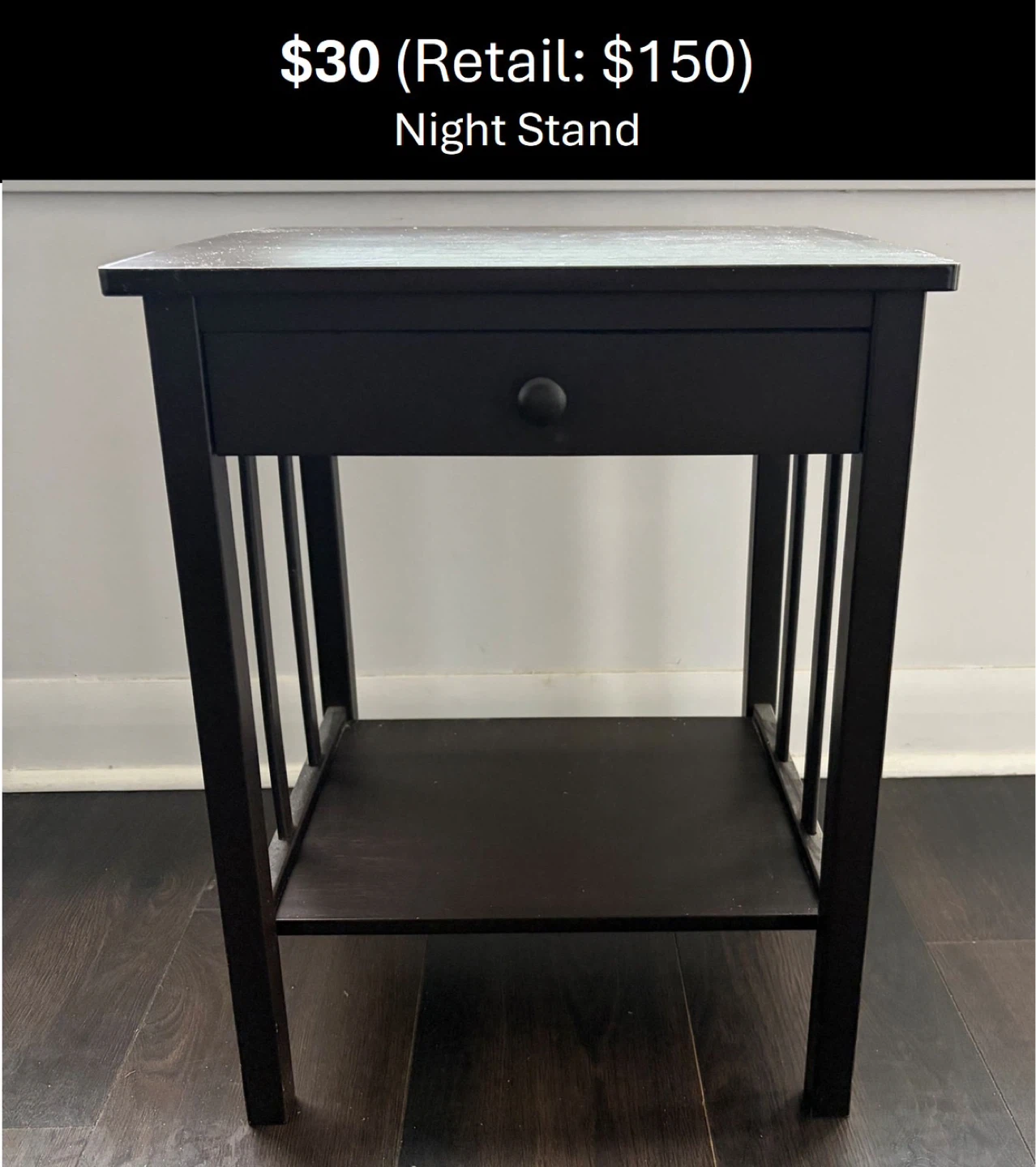 Black Night Stand