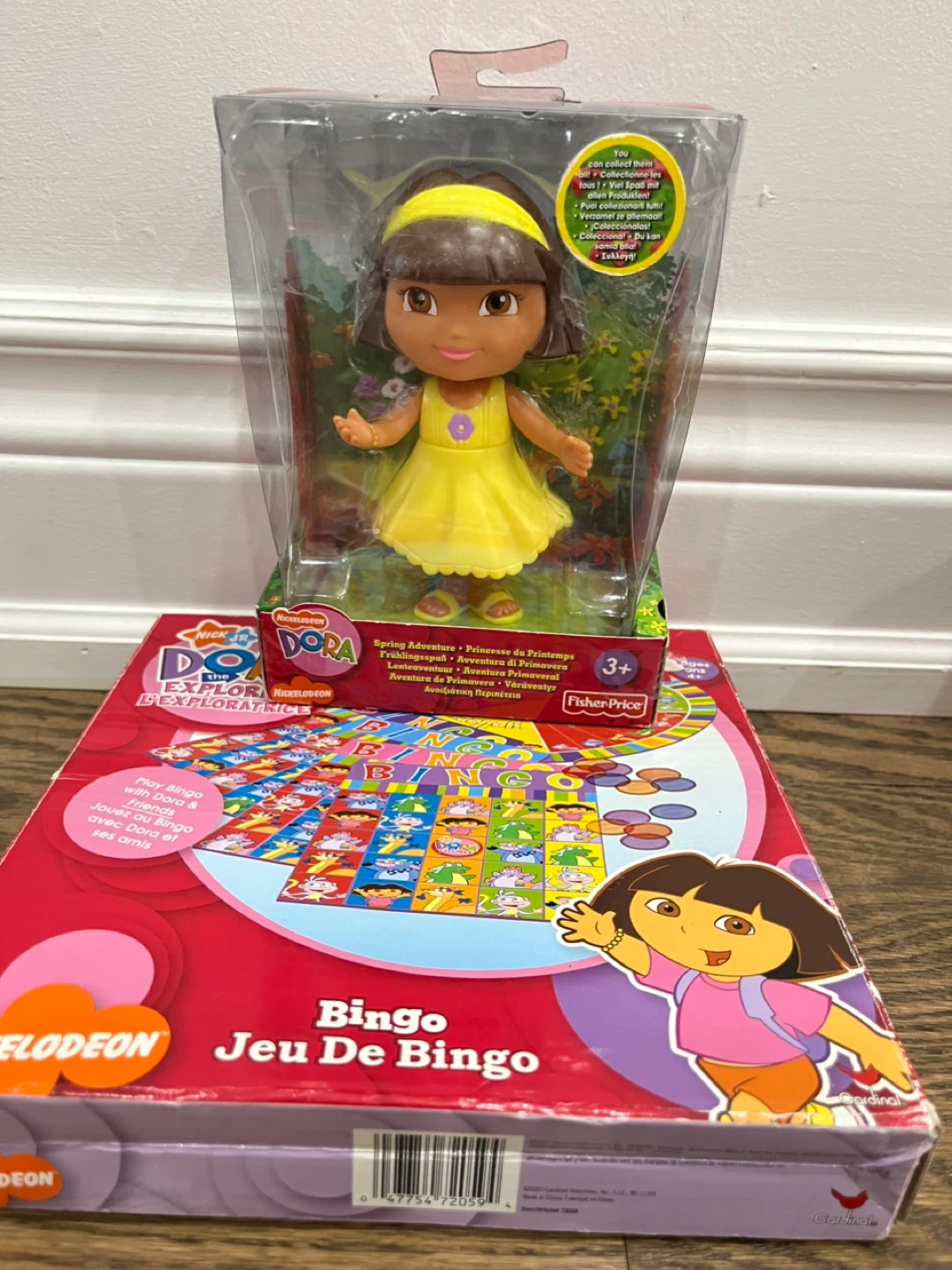 Dora the Explorer Bingo Game and Spring Adventure Doll
