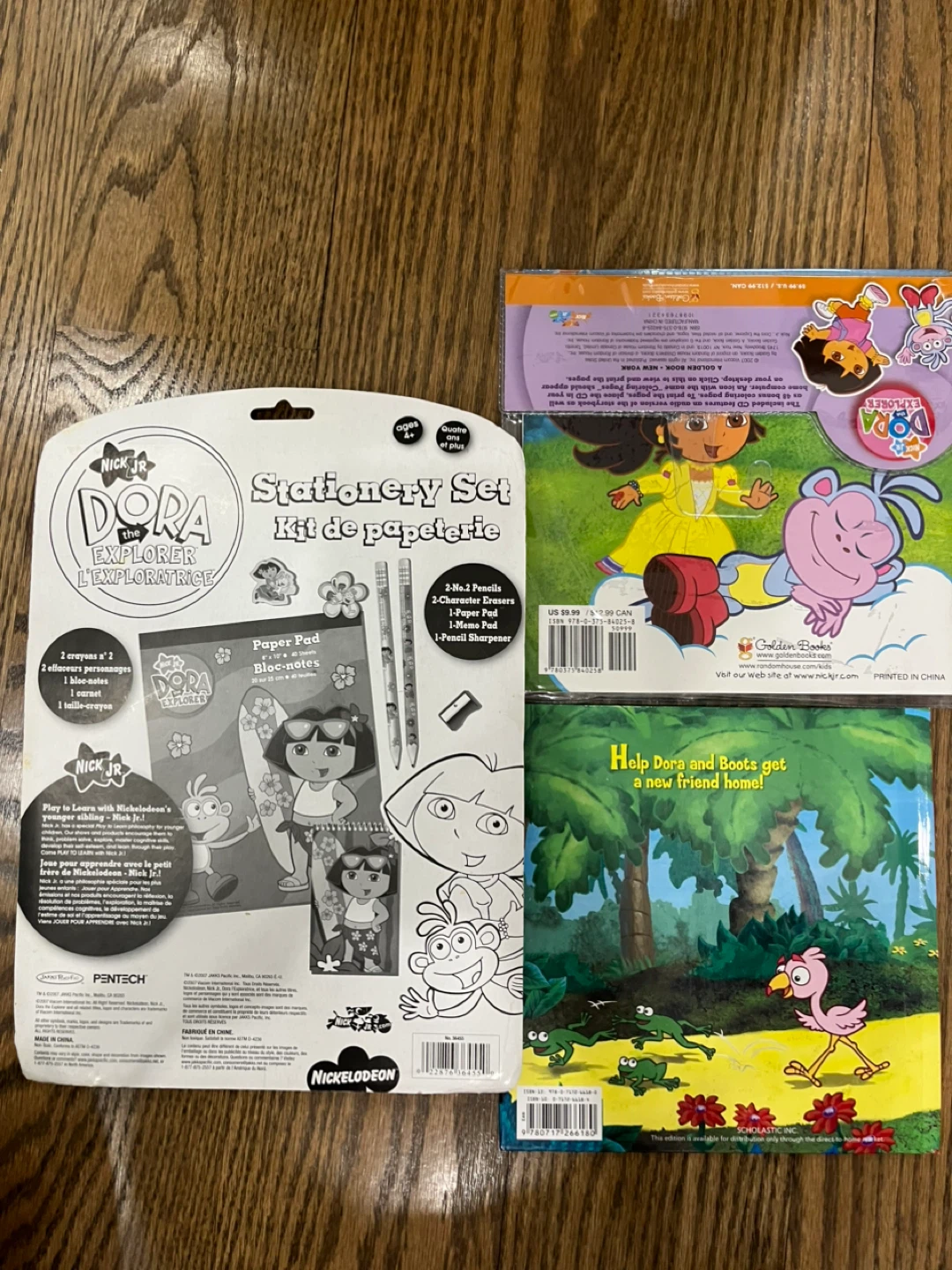 Nickelodeon Dora the Explorer Stationery Set and Books - photo 2