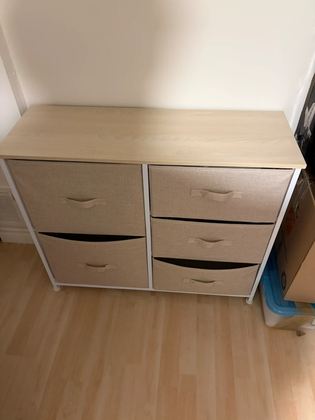 Pipishell 3-Drawer Fabric Storage Chest