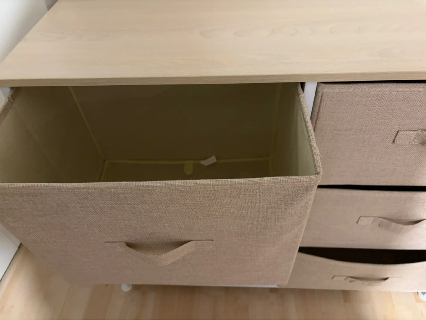 Pipishell 3-Drawer Fabric Storage Chest - photo 2