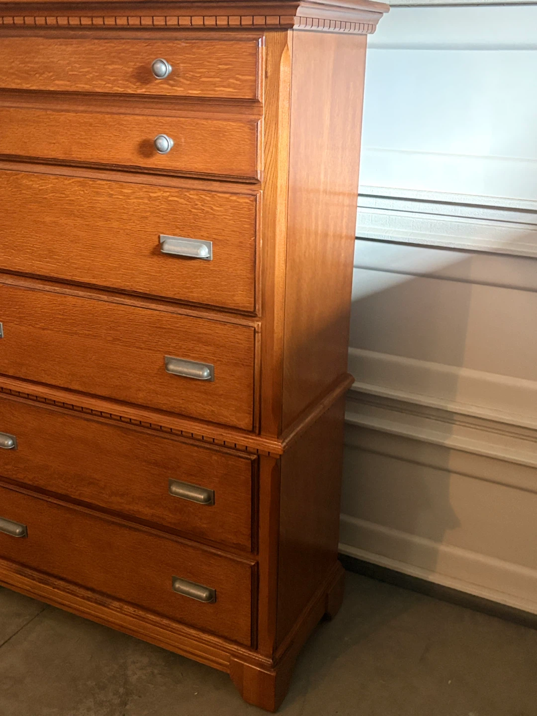Wood five Drawer Dresser - photo 3