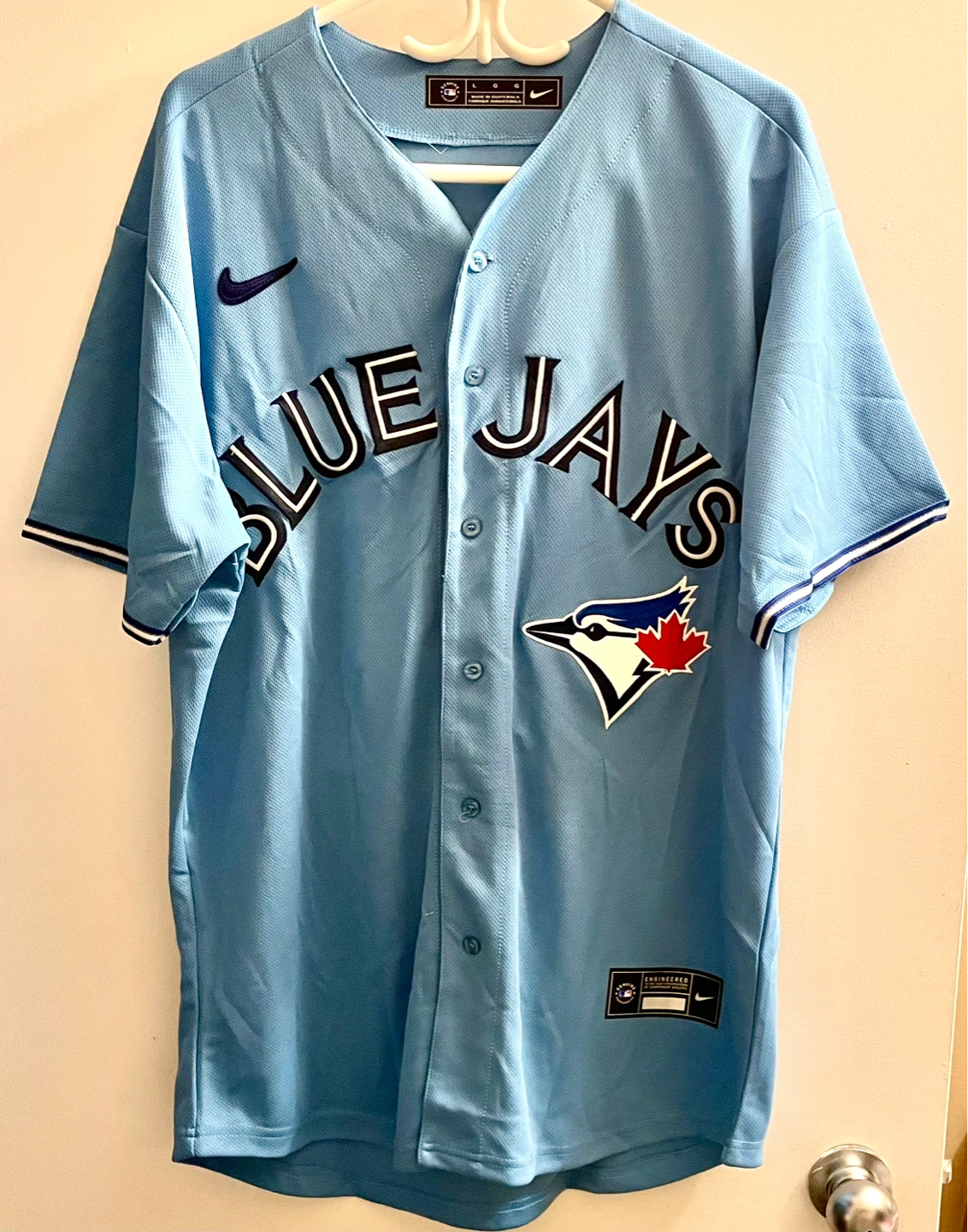 New Mens TORONTO BLUE JAYS Jersey GUERRERO #27 LARGE - photo 2