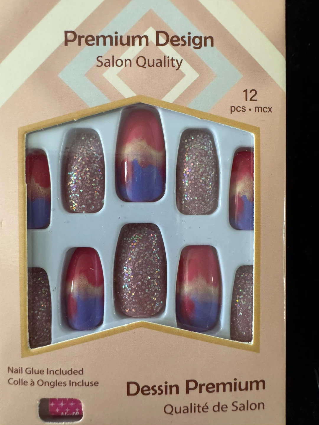 Yating Nails - Set of 5 Artificial Nail Packs - photo 5