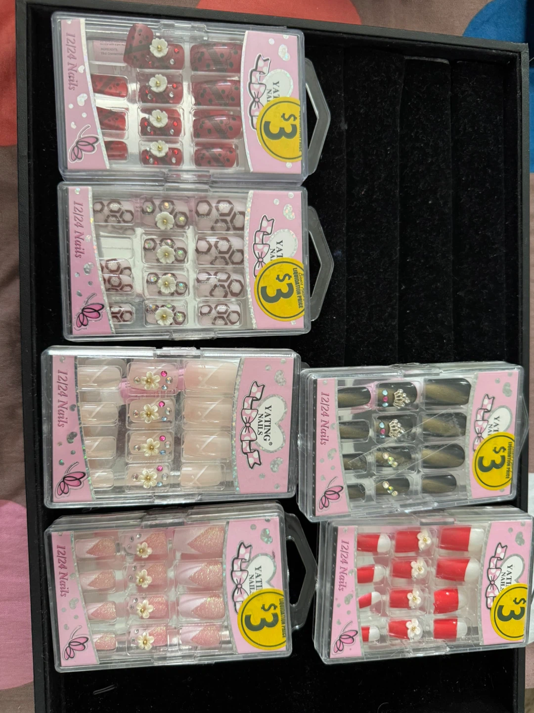 Yating Nails - Set of 5 Artificial Nail Packs