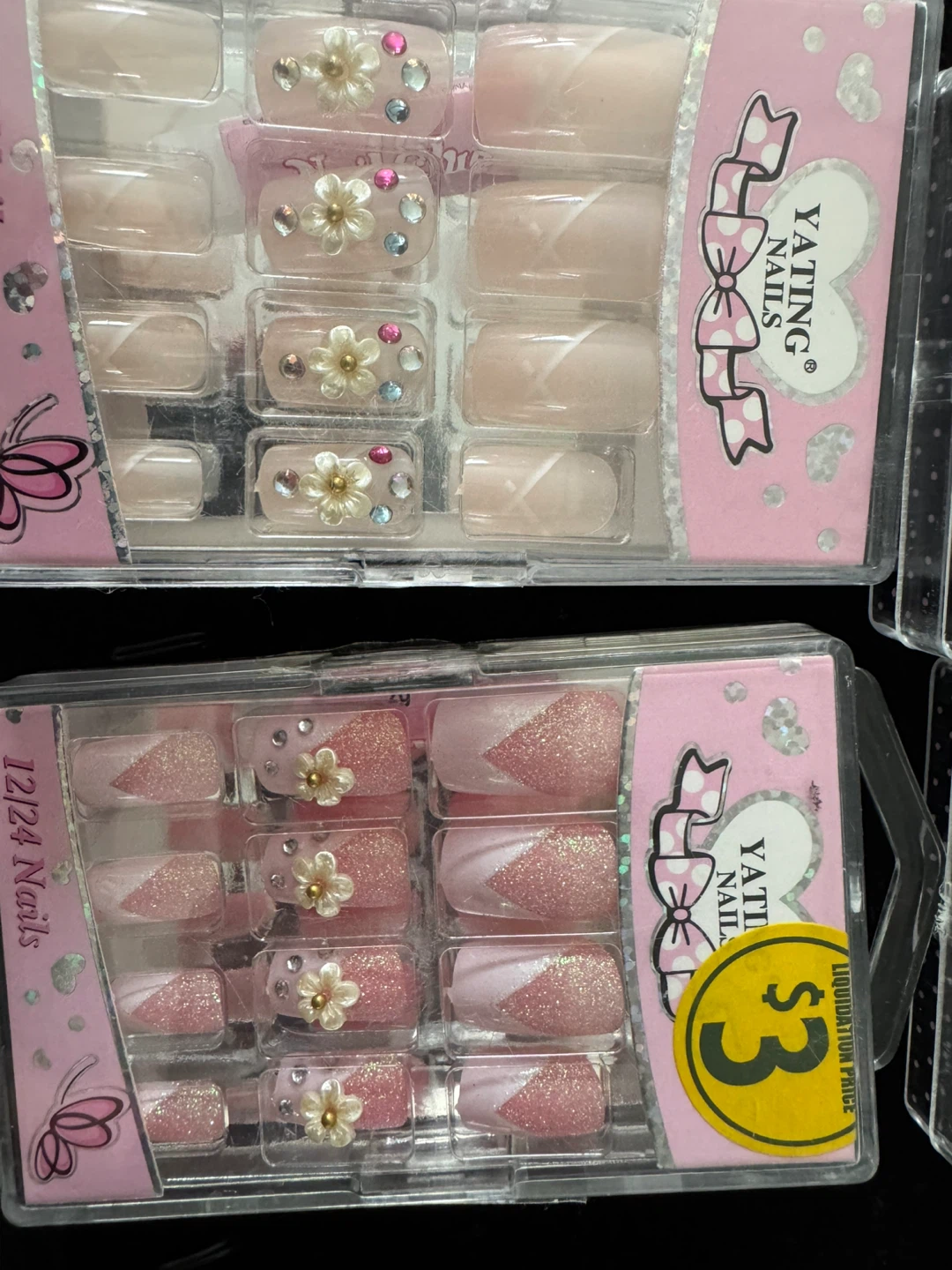 Yating Nails - Set of 5 Artificial Nail Packs - photo 3