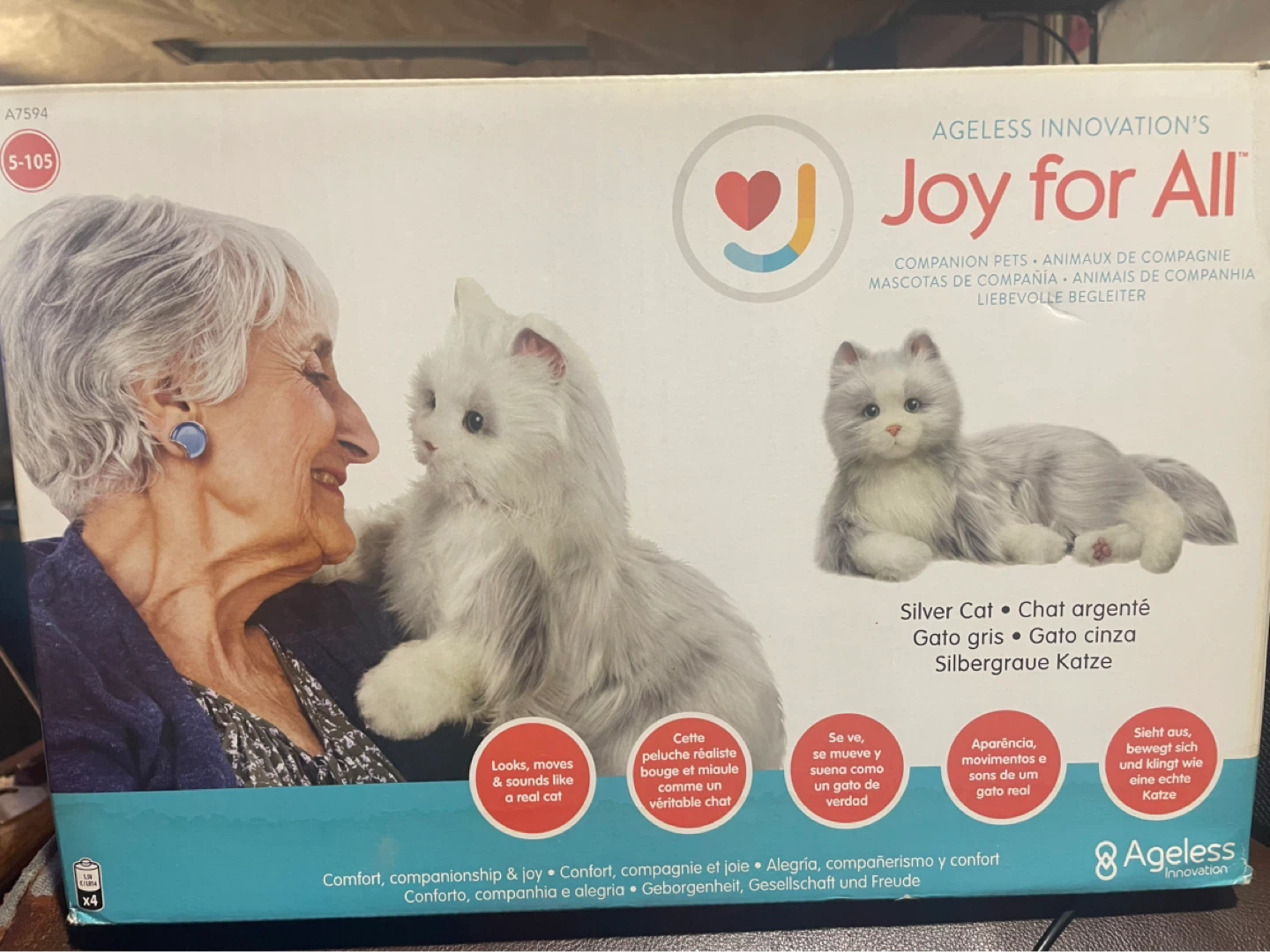Ageless Innovation Joy for All Silver Cat - photo 2