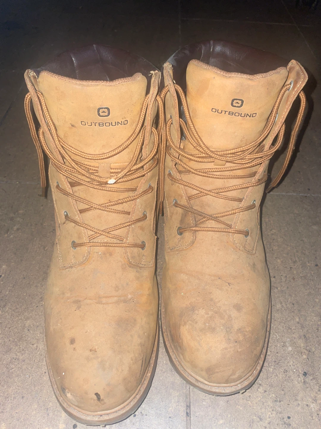 Outbound Work Boots Tan