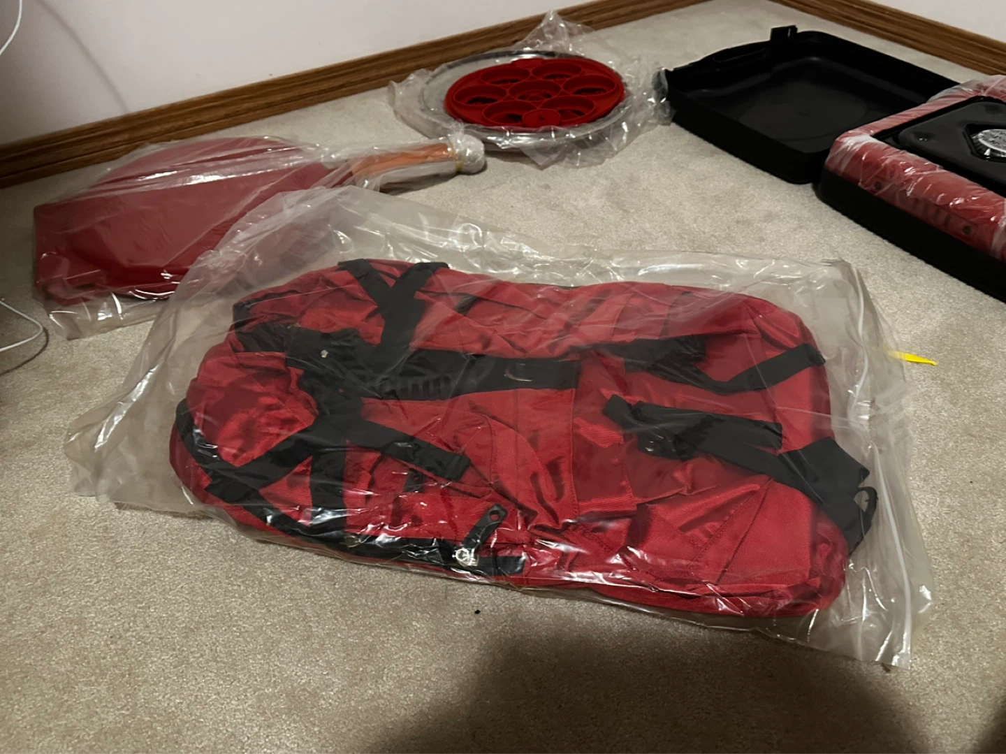 Red Portable Griddle and Pancake Maker Set - photo 5