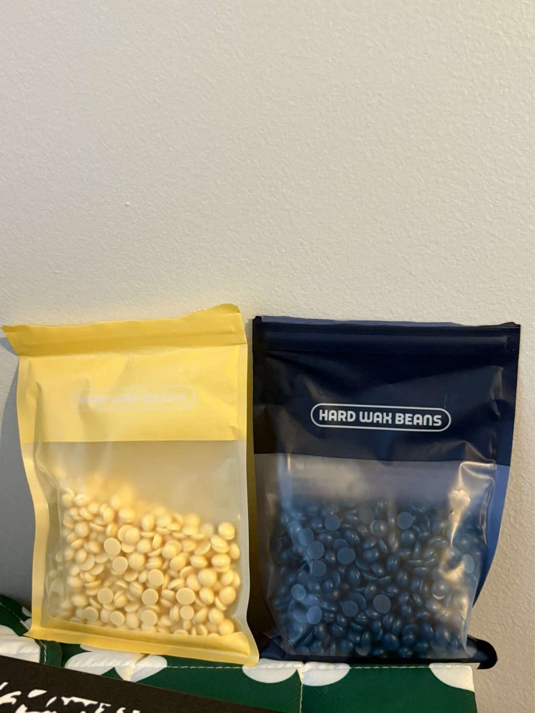 Hard Wax Beans - Yellow and Blue