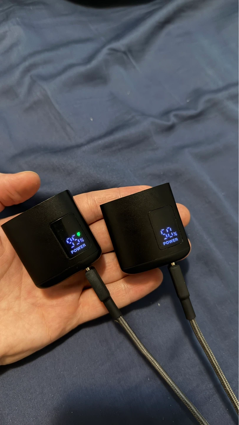 Black Portable Power Bank - 2 Pack