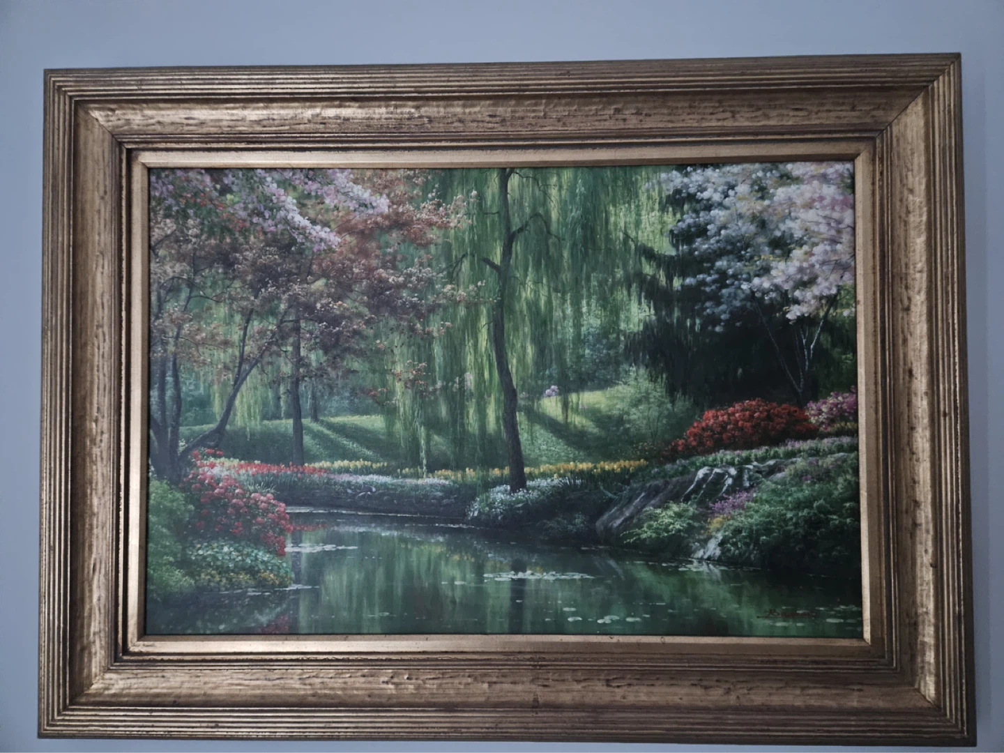 Framed Landscape Painting