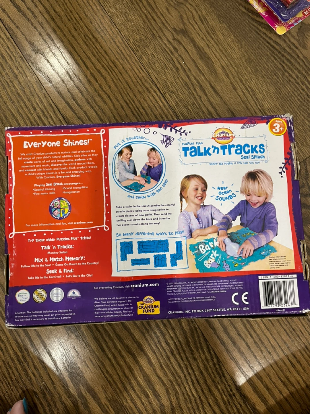 Cranium PuzzLes Plus Talk 'n Tracks Seal Splash - photo 2