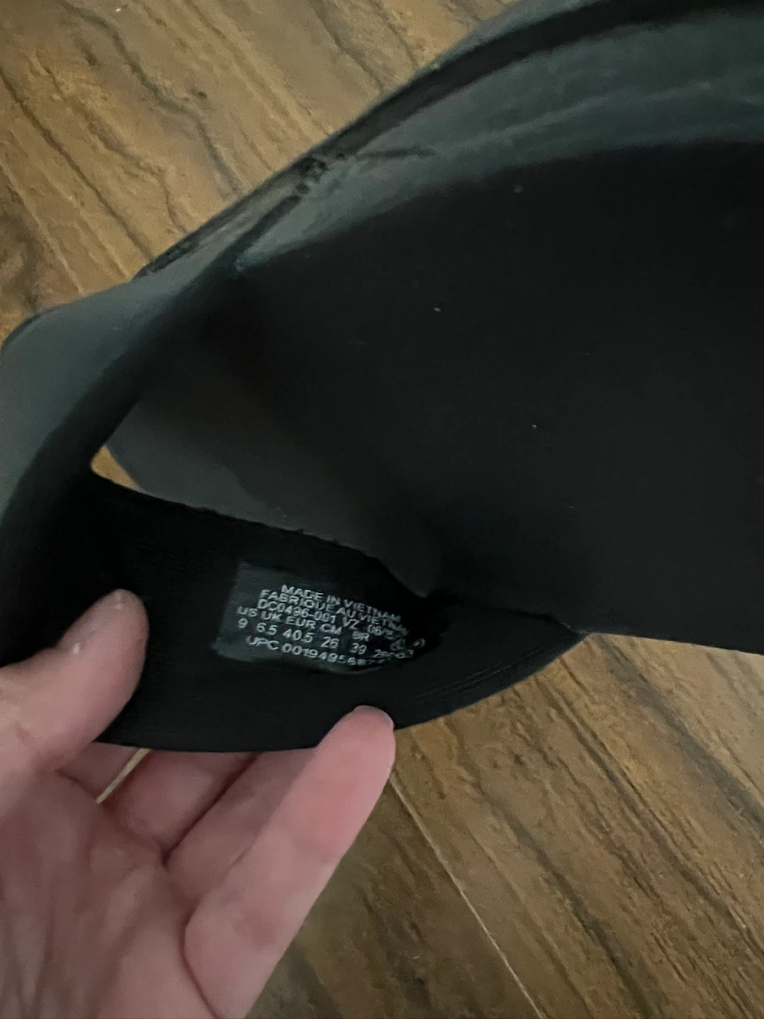 Nike Black Slide Sandals - photo 2