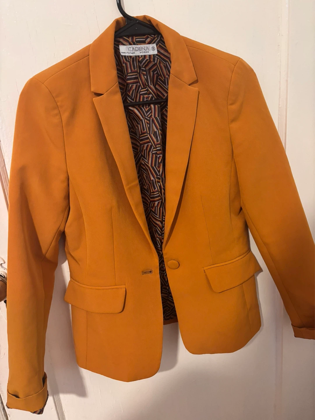 CADENA Woman Blazer - Amber color Size 36
