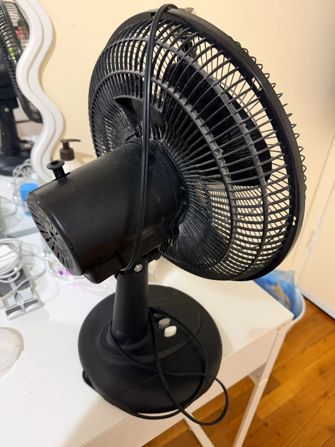 Comfort Zone Black Table Fan - photo 2