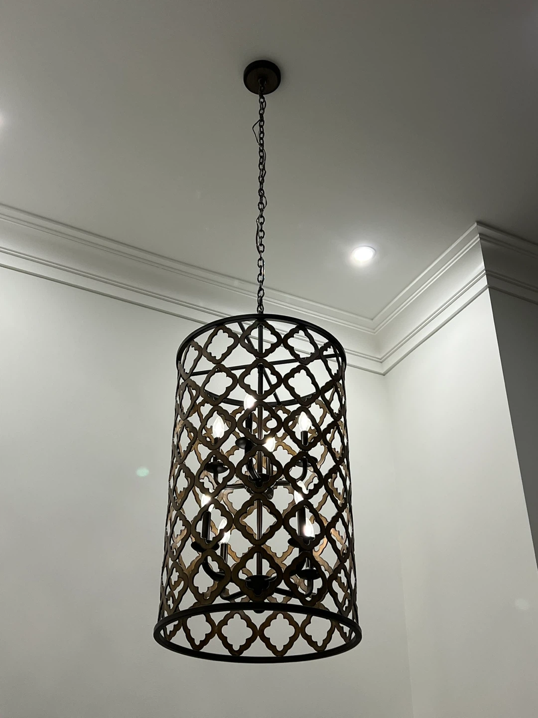 Kalco Lighting Whittaker Five Light Small Foyer Pendant