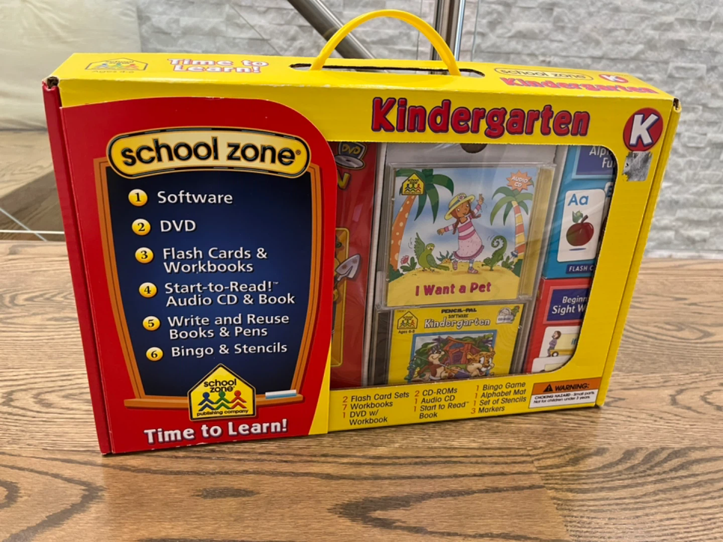 School Zone Kindergarten Learning Kit