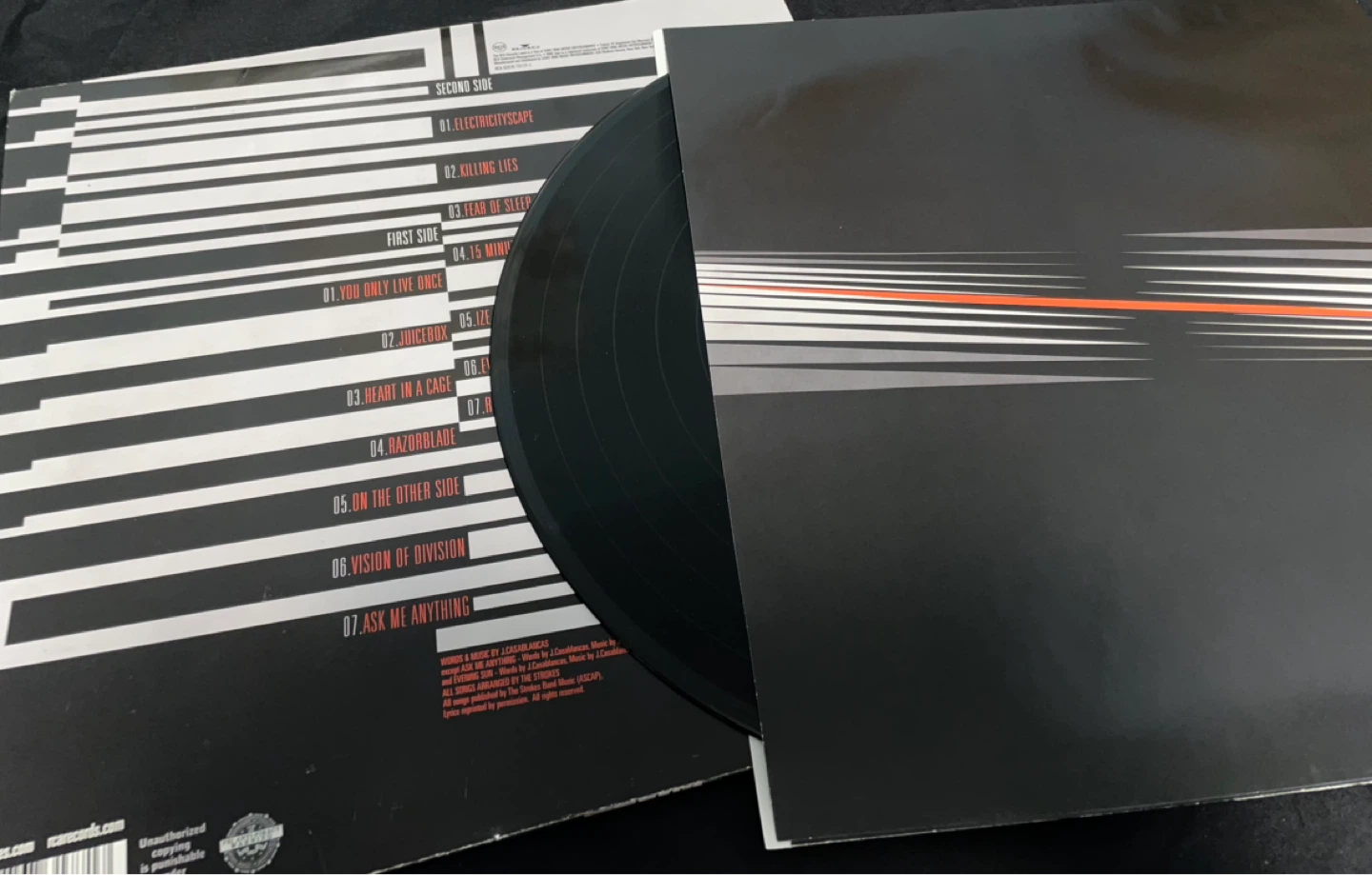 The Strokes - First Impressions of Earth Vinyl Record - photo 3