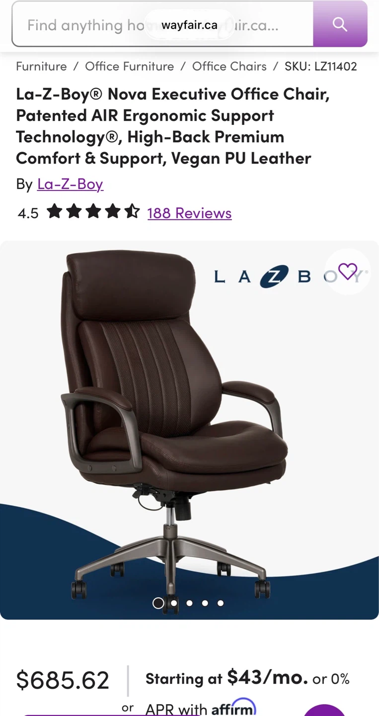 La-Z-Boy Executive Office Chair｜Like New｜Perfect for WFH - photo 3