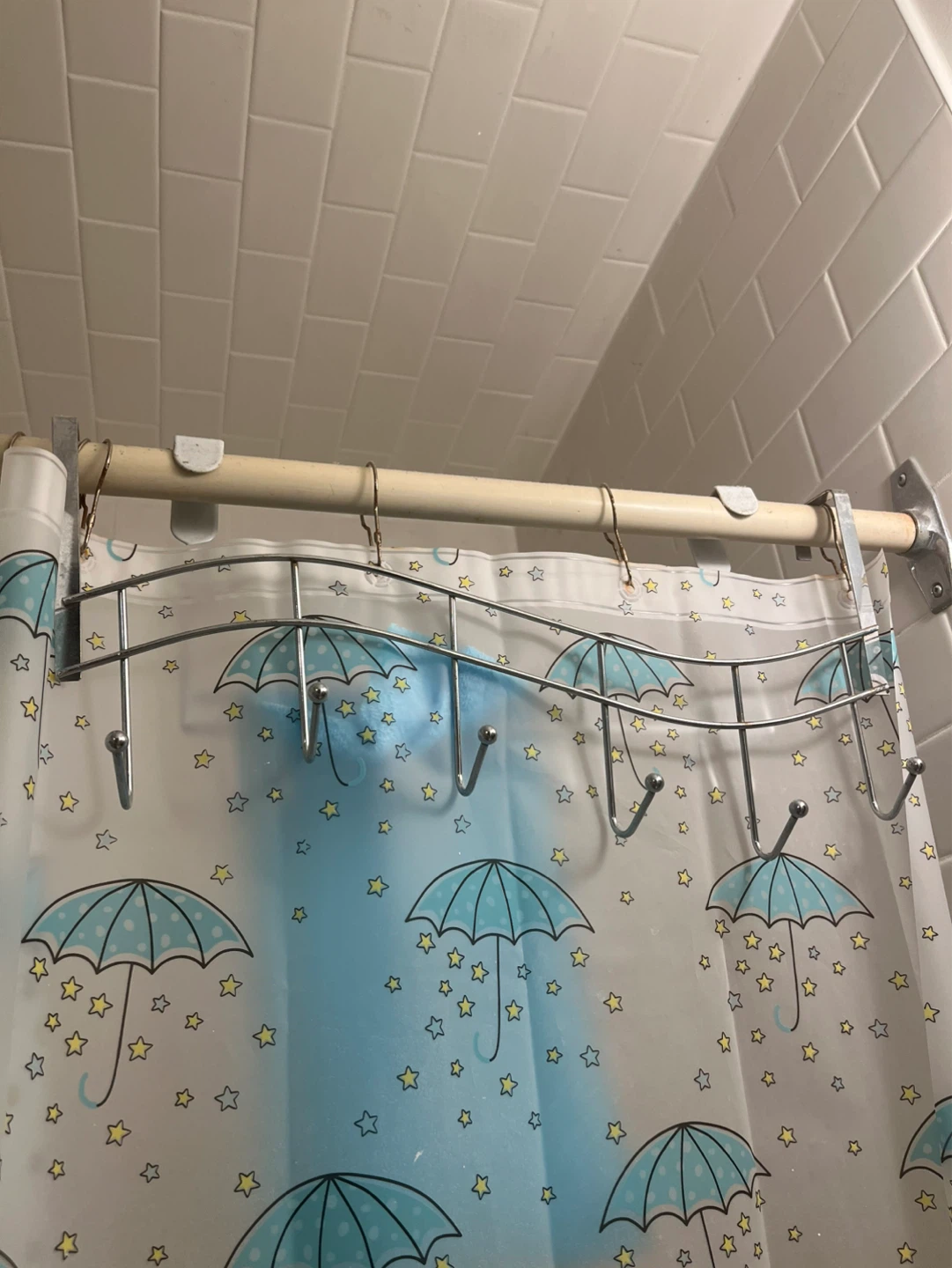 Over-the-Door Towel Rack with Hooks 3 sets - photo 2