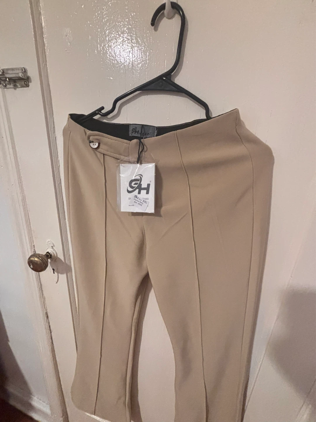GH Formal Belt Pants XXL Beige