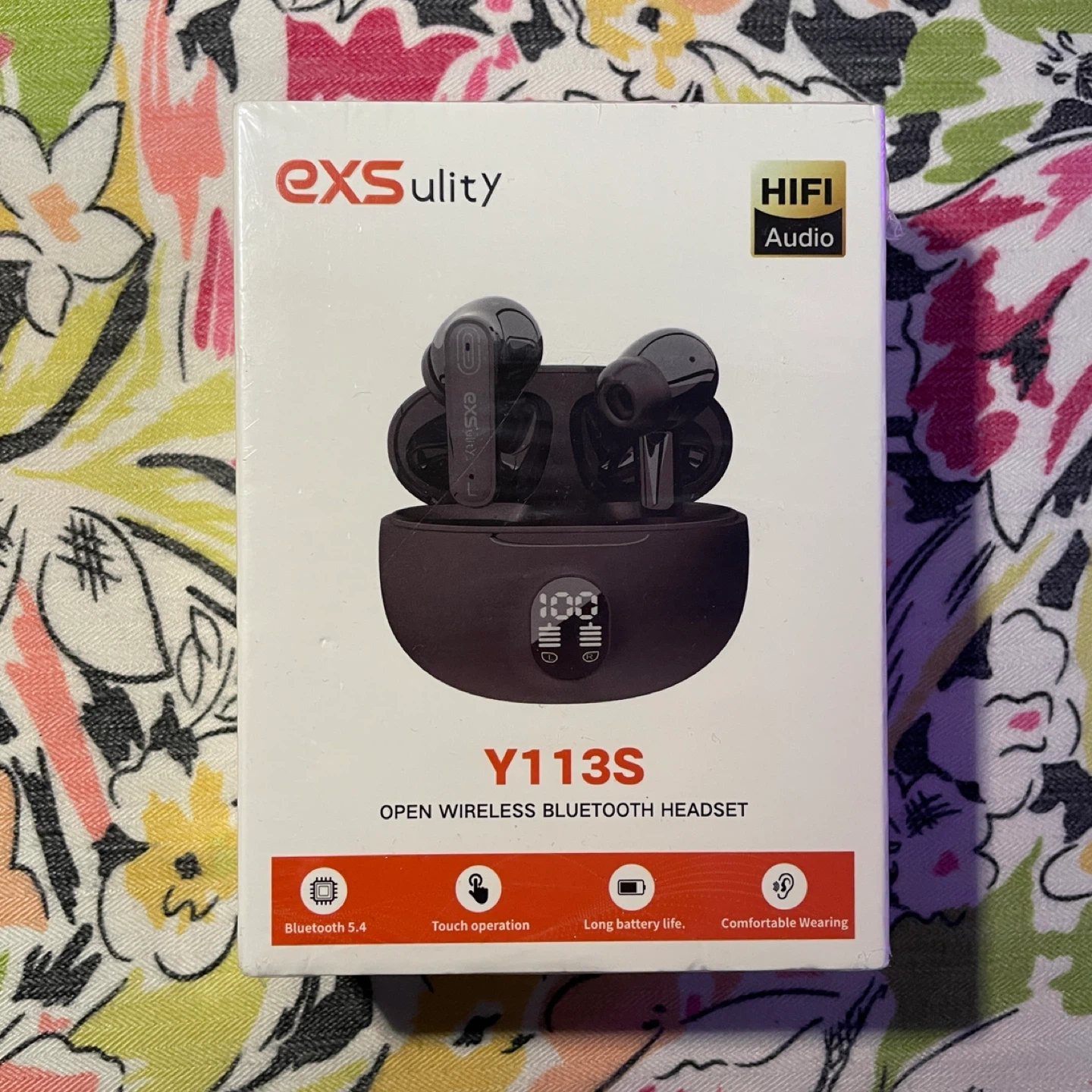 Wireless Bluetooth Headset/Headphones - Black
