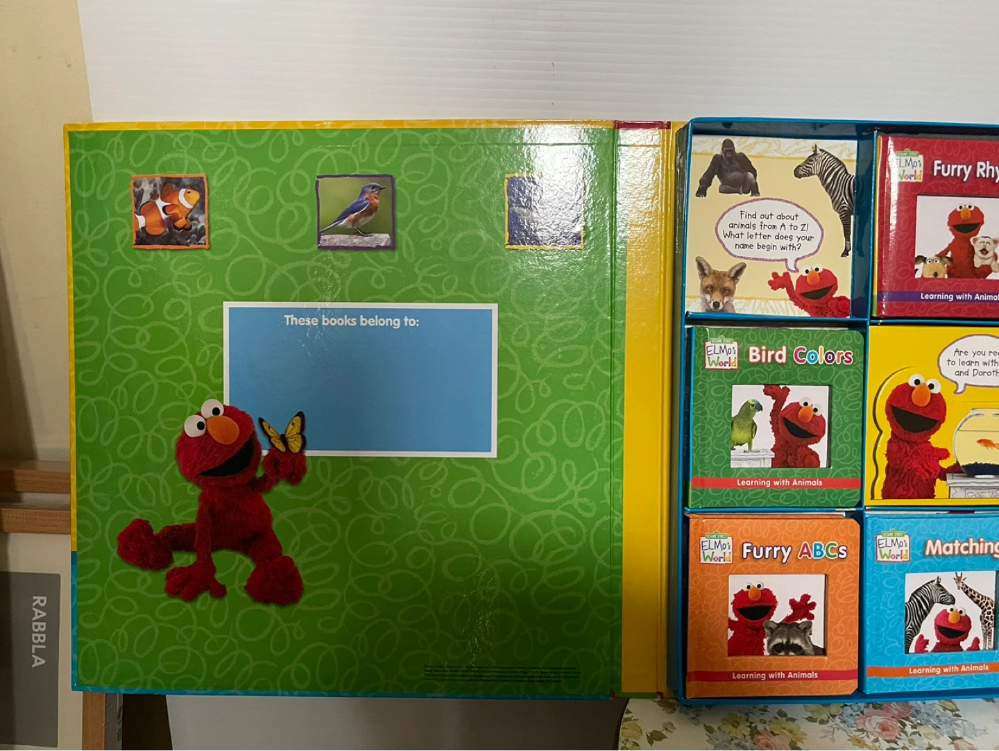 Sesame Street Elmo's World Learning with Animals 8 Book Set - photo 5