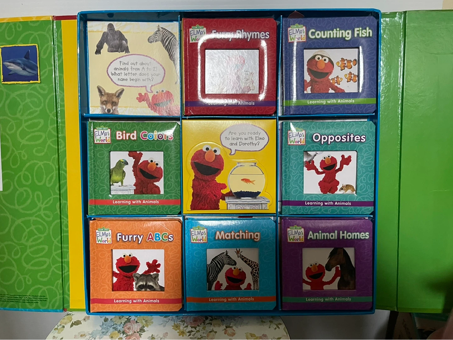 Sesame Street Elmo's World Learning with Animals 8 Book Set - photo 4