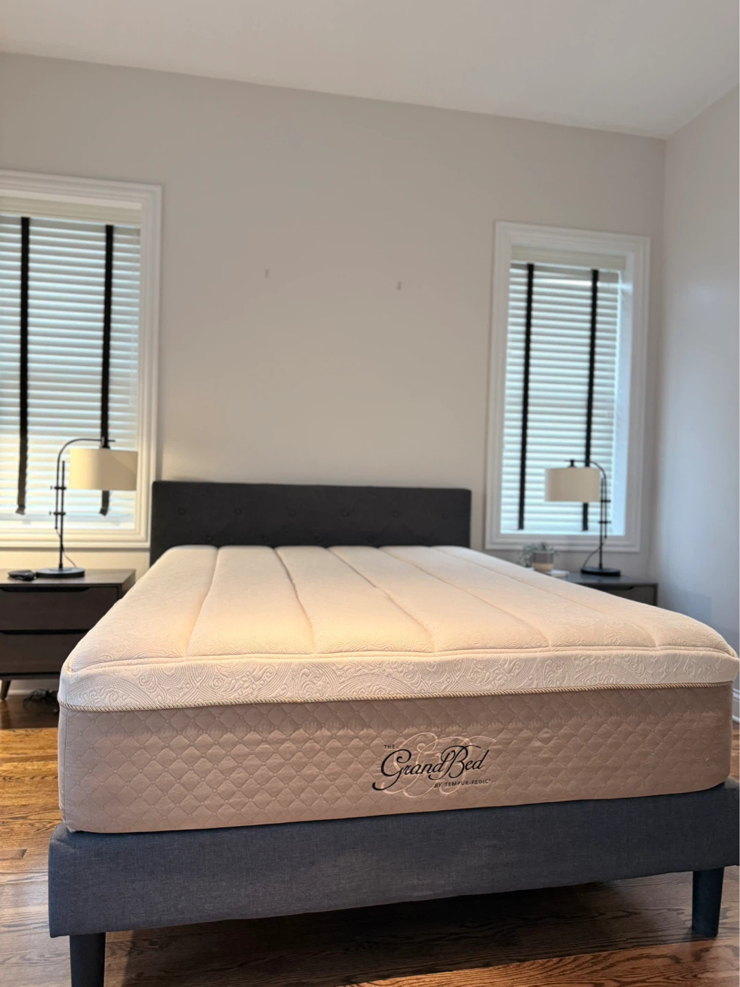 The Grand Bed by Tempur-Pedic Mattress and bed frame
