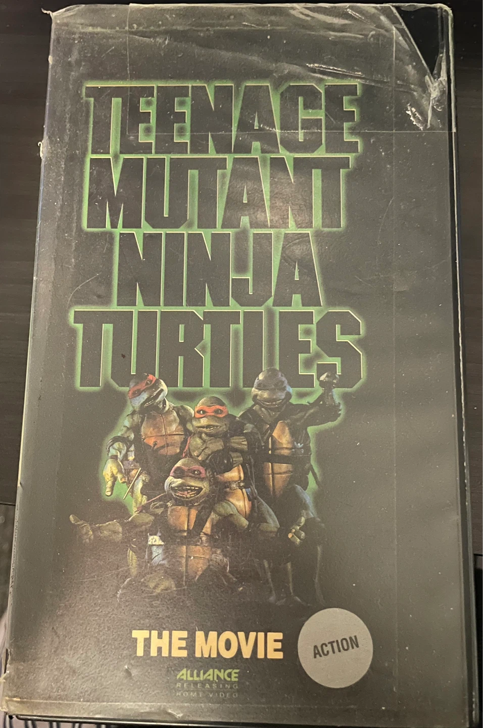 Teenage Mutant Ninja Turtles: The Movie VHS