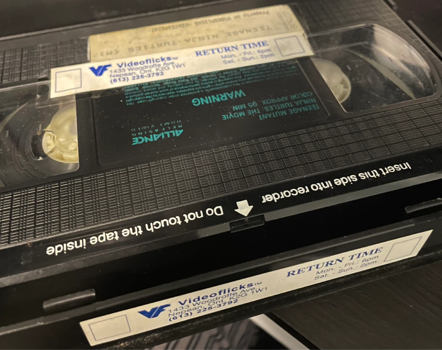 Teenage Mutant Ninja Turtles: The Movie VHS - photo 4