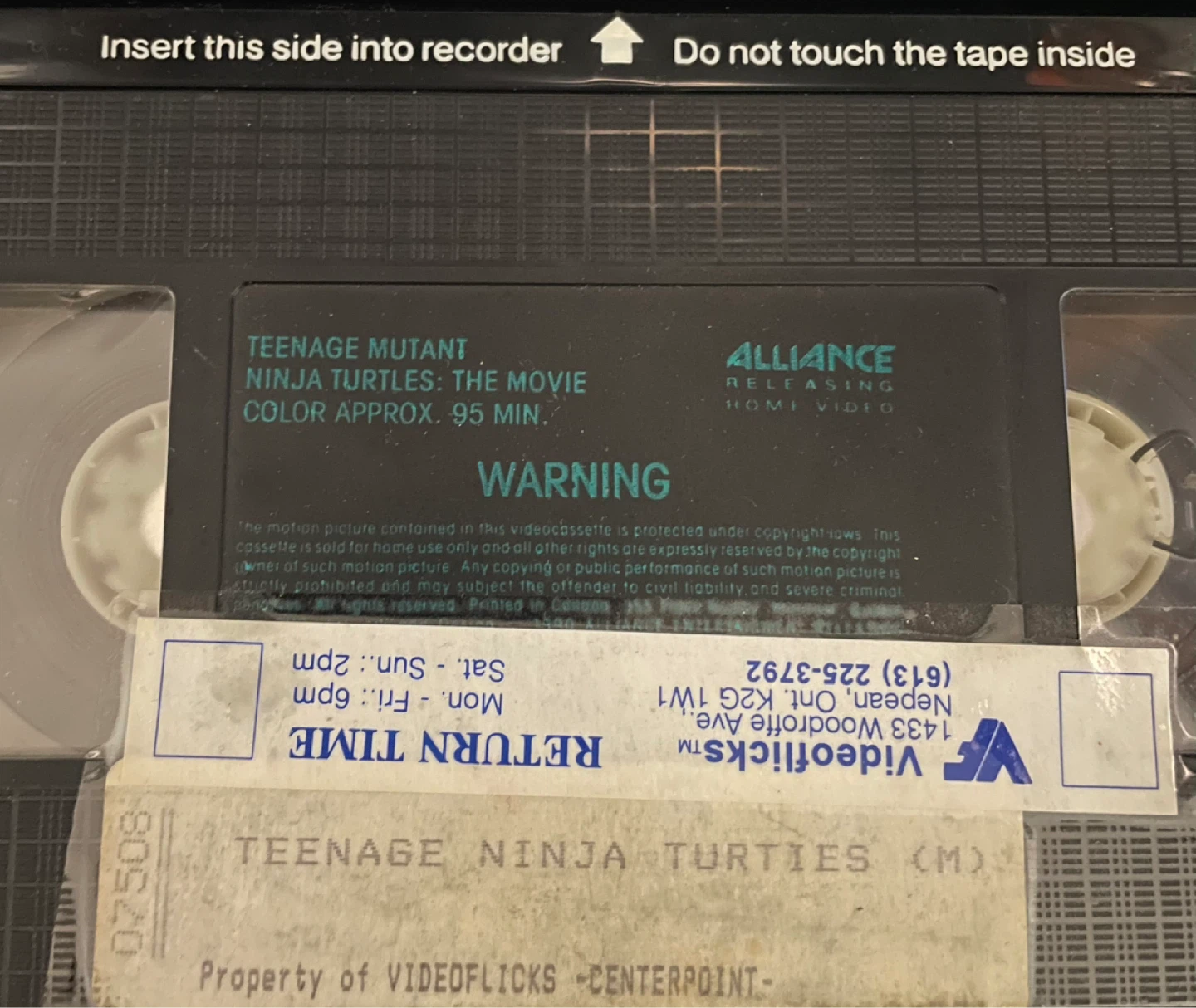 Teenage Mutant Ninja Turtles: The Movie VHS - photo 5