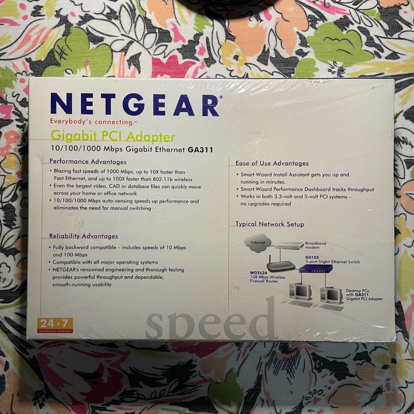 Netgear GA311 Gigabit Ethernet PCI Adapter - photo 2