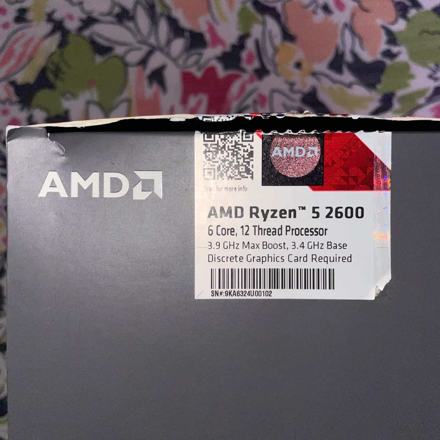 AMD Ryzen 5 2600 Processor Package - photo 2