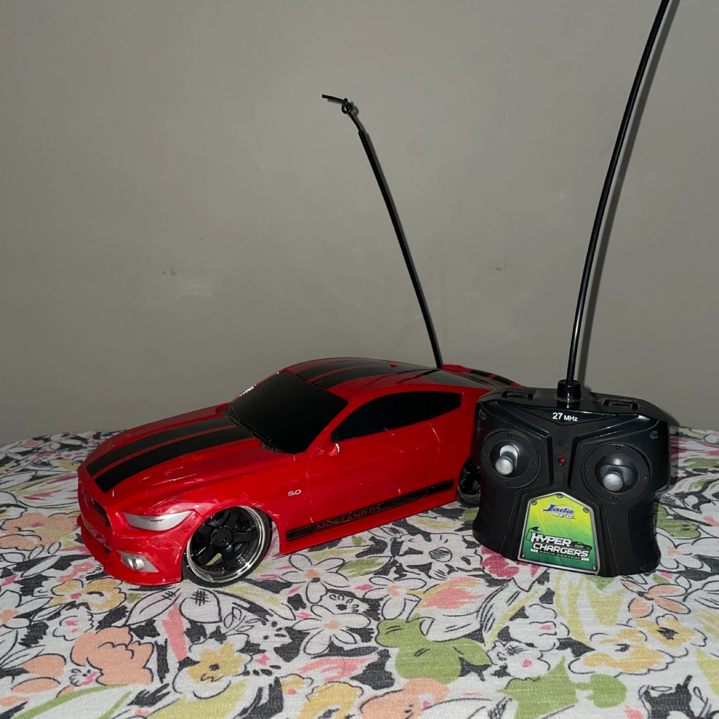 Jada R/C Mustang GT Remote Control Car - Red