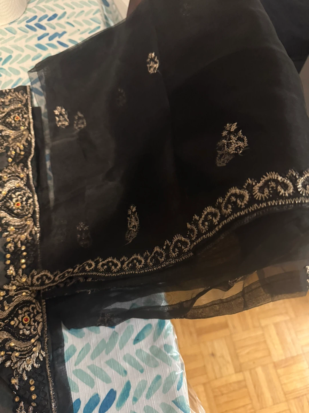 Black Embroidered Kurti - photo 5