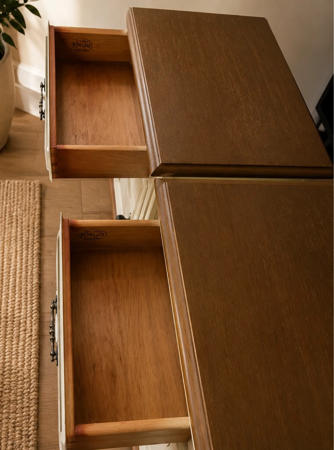 Set of Beautiful Solid Wood Nightstands - photo 4