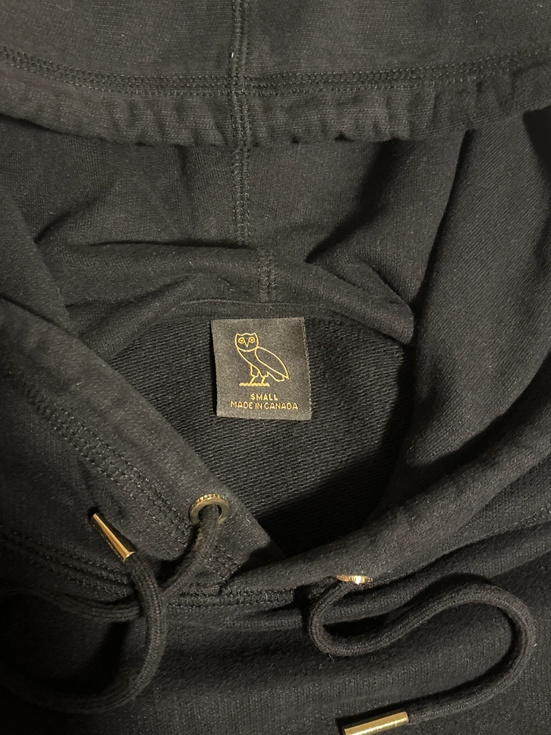 Black OVO Owl Hoodie - Size Small - photo 3
