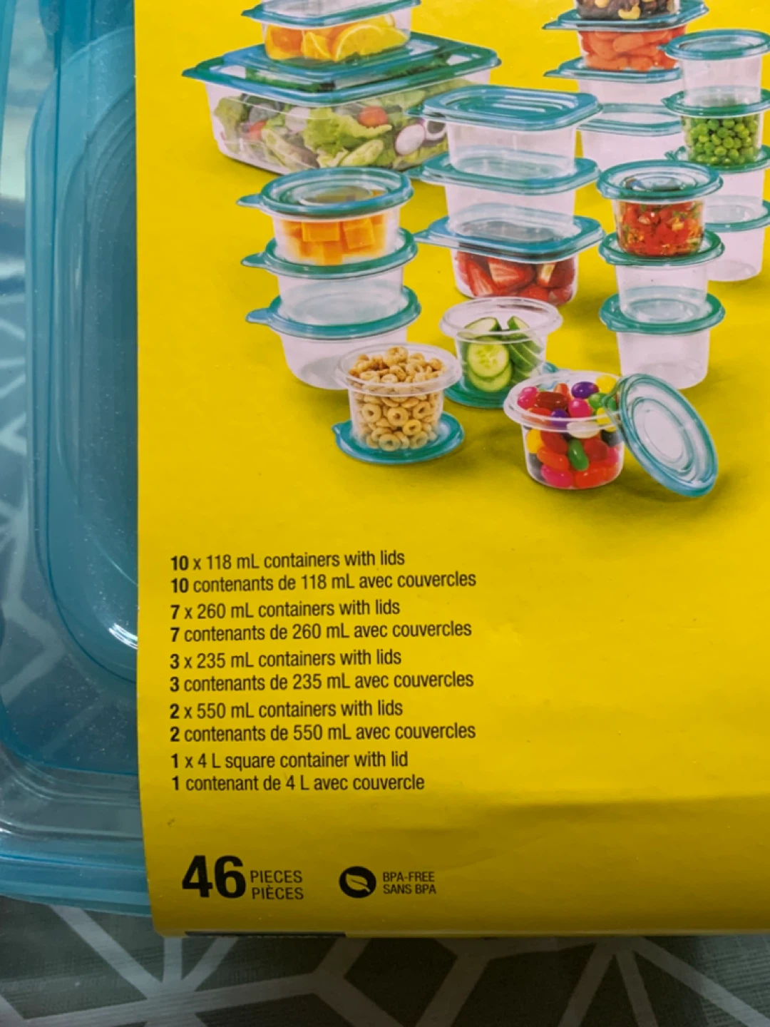 Food Storage Containers - 46 Pieces - photo 3