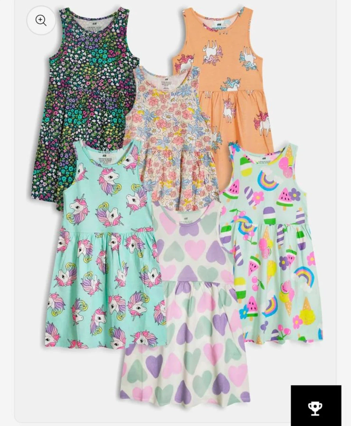Girls Assorted Cotton Dress