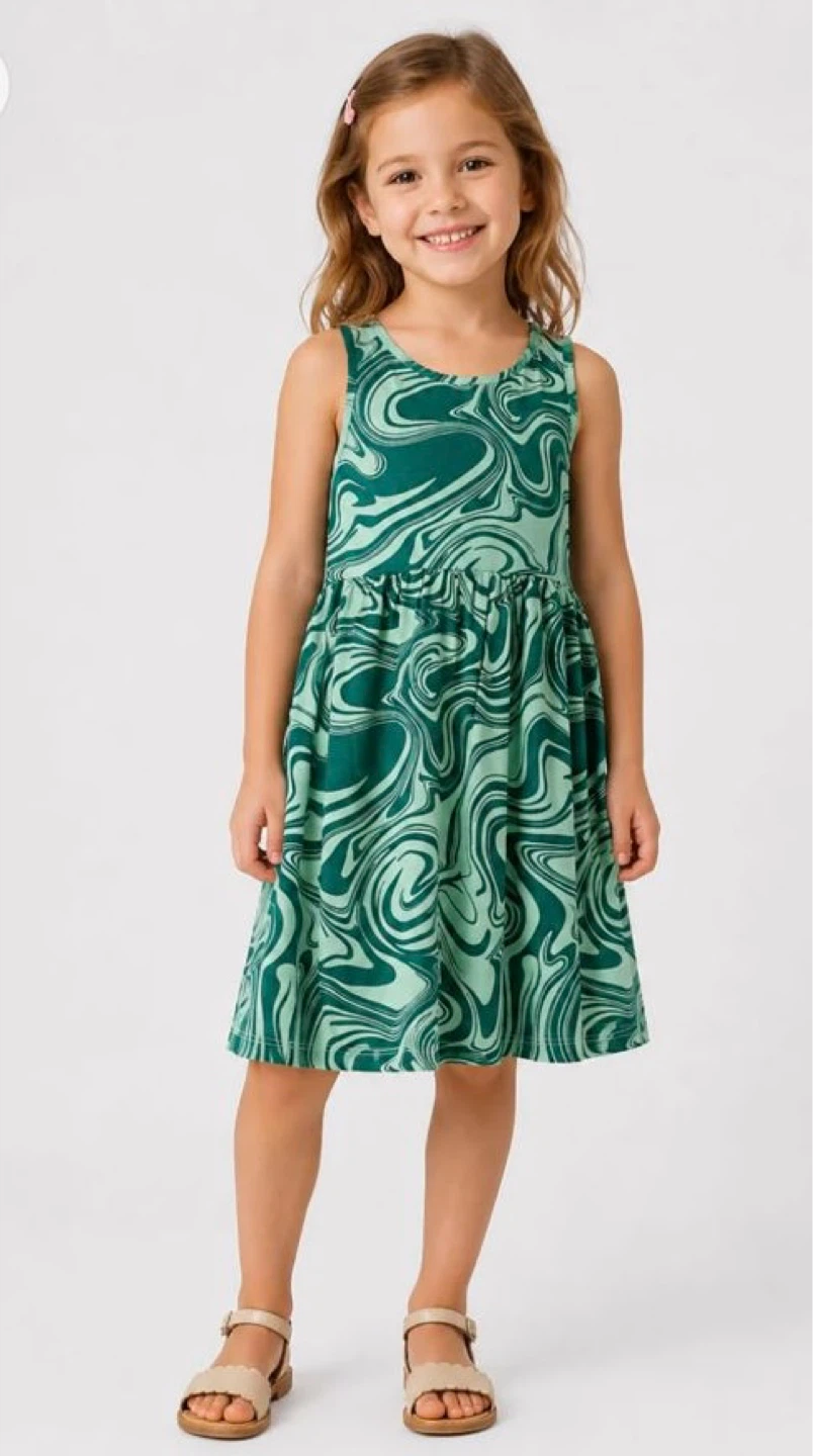 Girls Cotton Dress