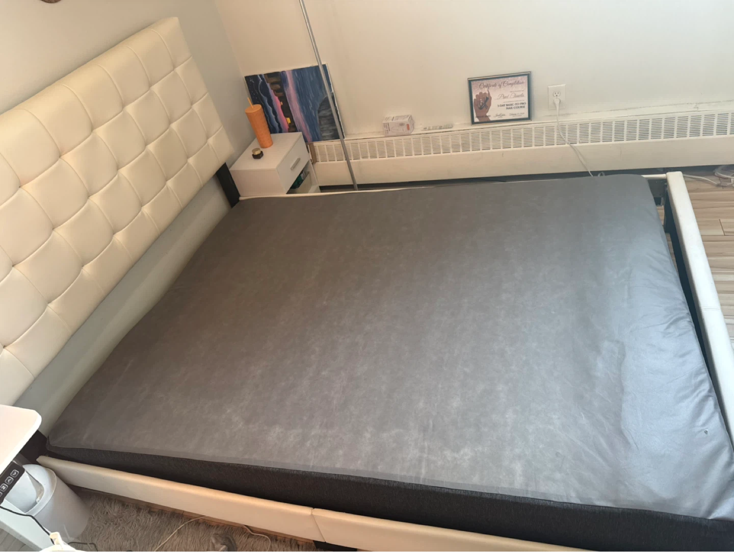12 inch Queen Bed box and bed frame with headboard - photo 2