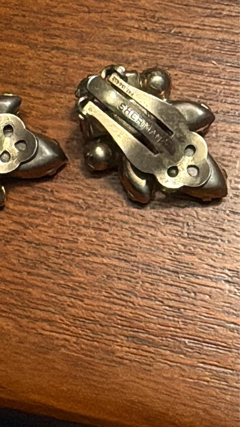 Sherman Rhinestone Clip-On Earrings - photo 4